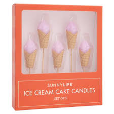 SUNNYLIFE - Ice Cream Cake Candle Set
