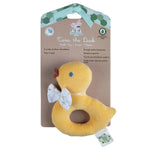 Tikiri Tara the Duck - Baby Organic Fabric Rattle