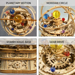 Hands Craft 3D Wooden Puzzle Music Box - Starry Night