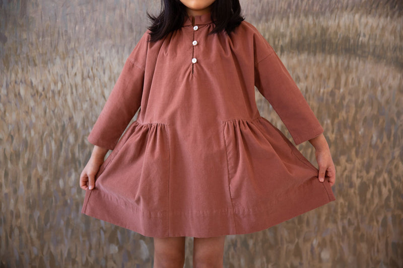 Soor Ploom Gilda Dress - Henna