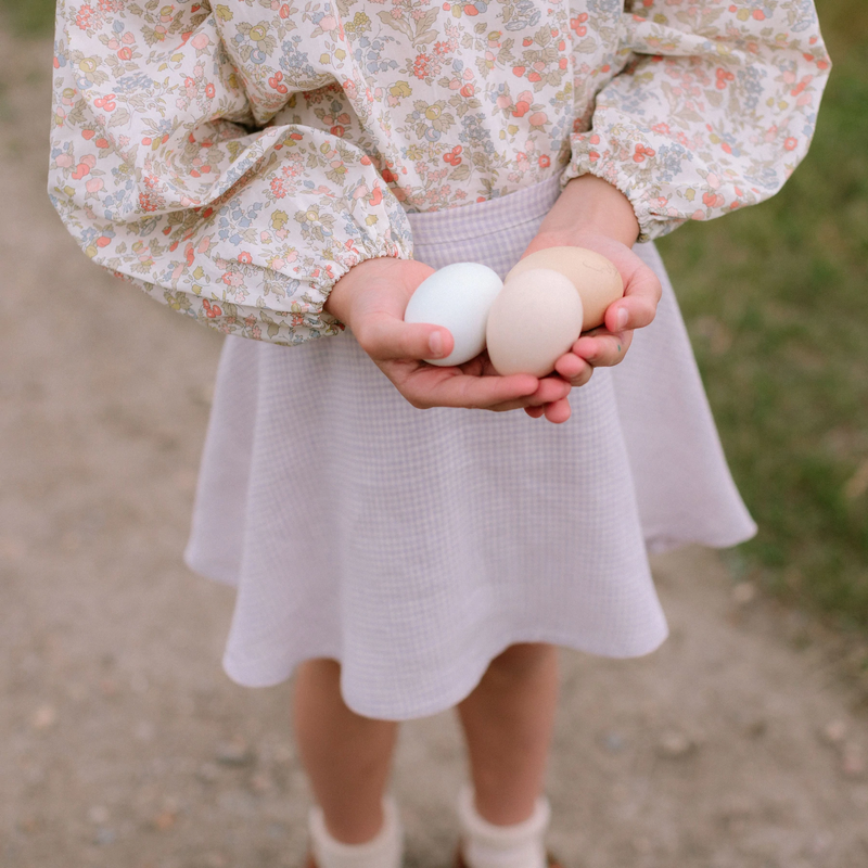 Nellie Quats Knock Down Ginger Skirt - Lavender Check Linen Casp Baby Mommy & Me Boutique Nellie Quats Knock Down Ginger Skirt - Lavender Check Linen Casp Baby Mommy & Me Boutique