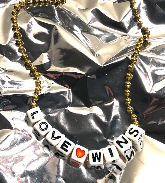 Gunner & Lux "Love Wins" Necklace