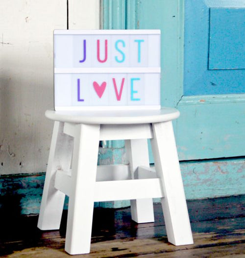 A Little Lovely Company Lightbox Letter Set - Pastel