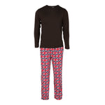 Kickee Pants Men's Print Long Sleeve Pajama Set - Union Jack