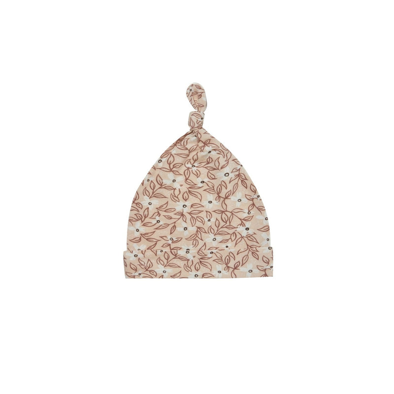 Quincy Mae Bamboo Knotted Baby Hat - Blossom
