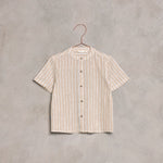 Noralee Archie Shirt - Ecru / Cafe Stripe